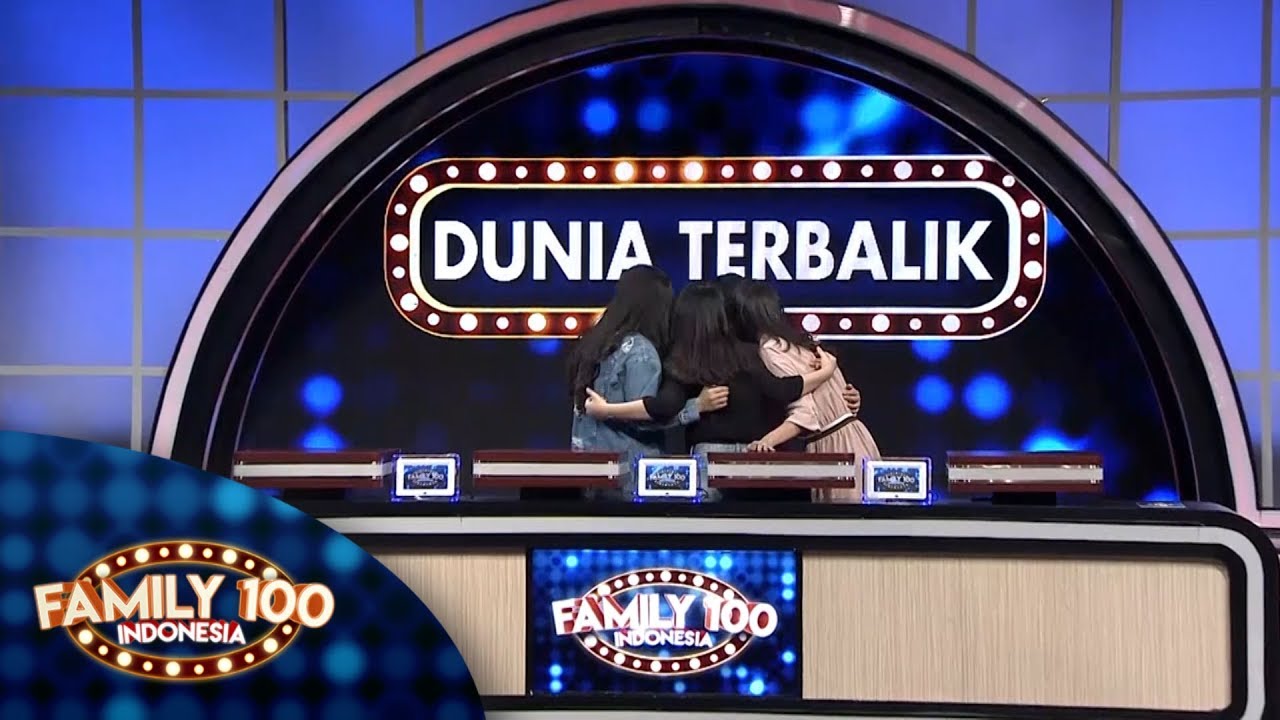 Bisakah tim Dunia Terbalik merebut poin tim Ada Dua Cinta? – PART 2 – Family 100 Indonesia