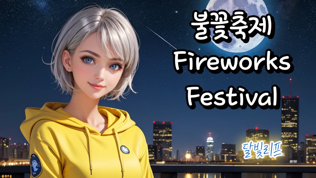 불꽃축제 | [빛이]의 에너지 보컬 | 달빛리프 ✨ #AI가수 #AI음악 #kpop
