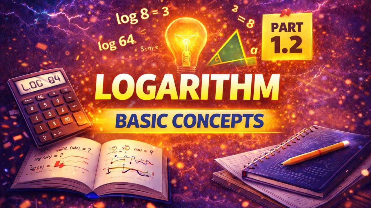 📘 Logarithm – Lecture 2 | Laws & Formulas Explained | Math-1 Diploma