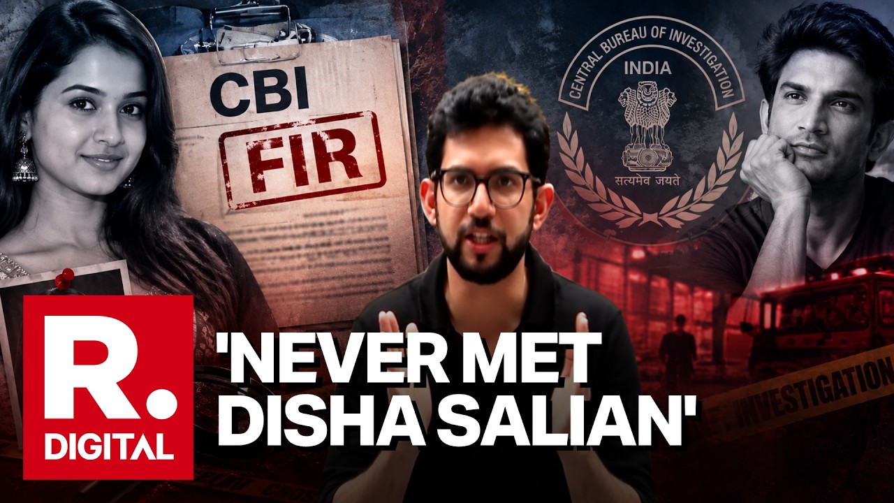 BREAKING: Aaditya Thackeray Responds to Disha Salian CBI FIR, Denies Any Link | SSR Case