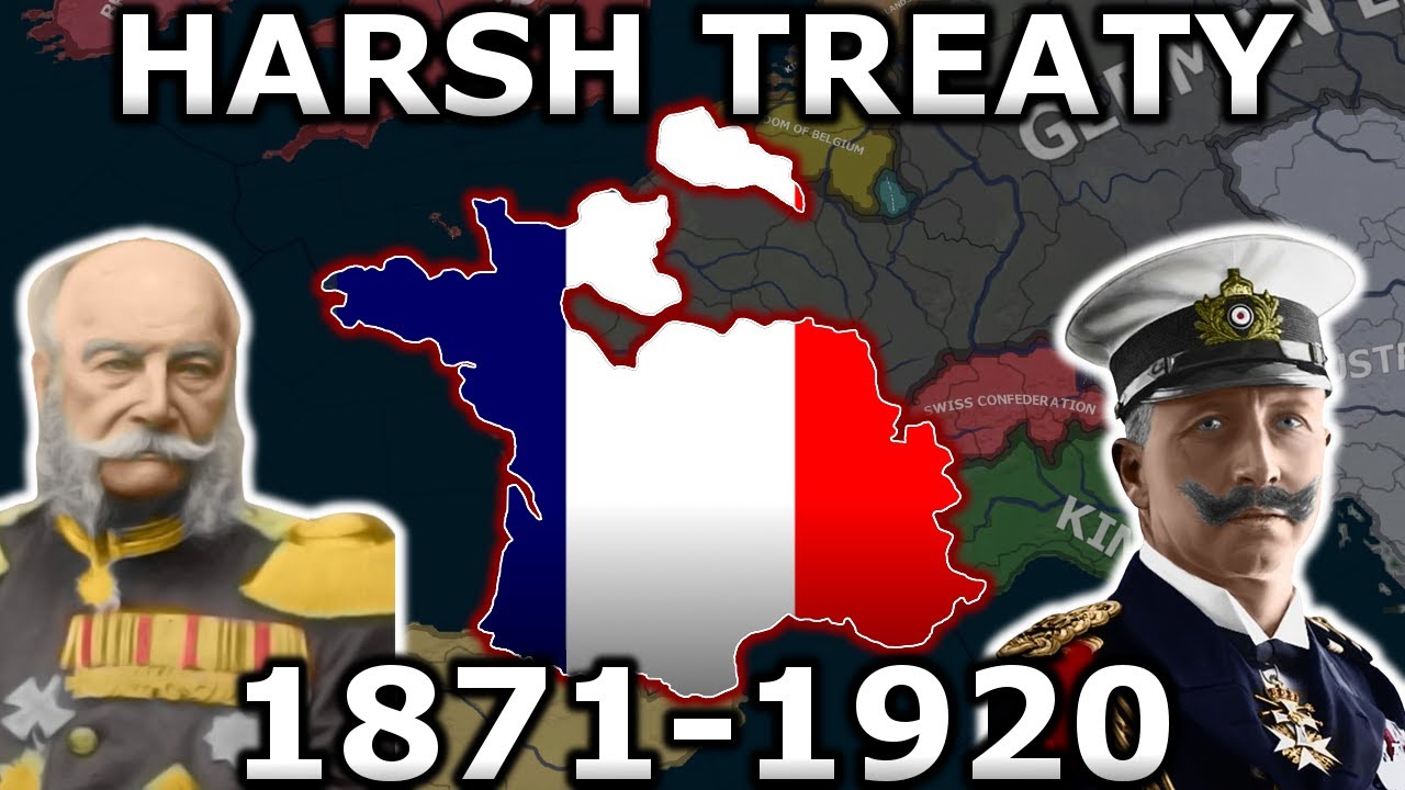 What if France was Punished Harder by Germany in 1871? | HOI4 Timelapse