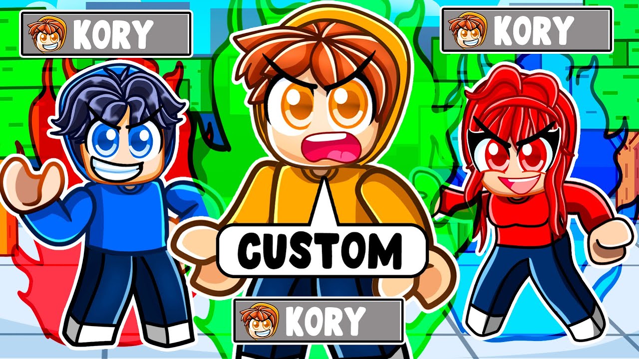 I Made a CUSTOM KORY MOVESET in Roblox Strongest Battlegrounds!