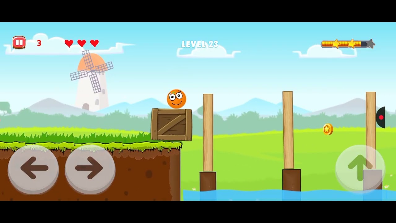 jogando red hero Ball 4 pela primeira vez.