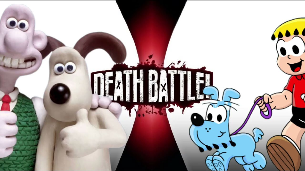 Wallace e Gromit versos franjinha e Bidu (Wallace e Gromit versos turma da Mônica) death battle