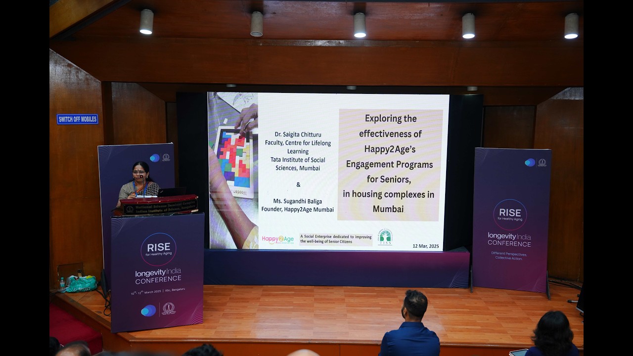Effectiveness of Engagement program of Happy2Age for seniors in Housing Complexes | Dr. Chitturu