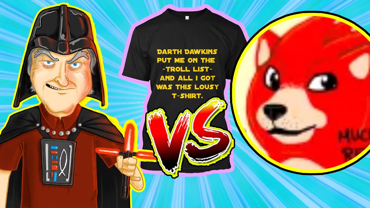 T-shirt winner! Darth's evolution script fails against 