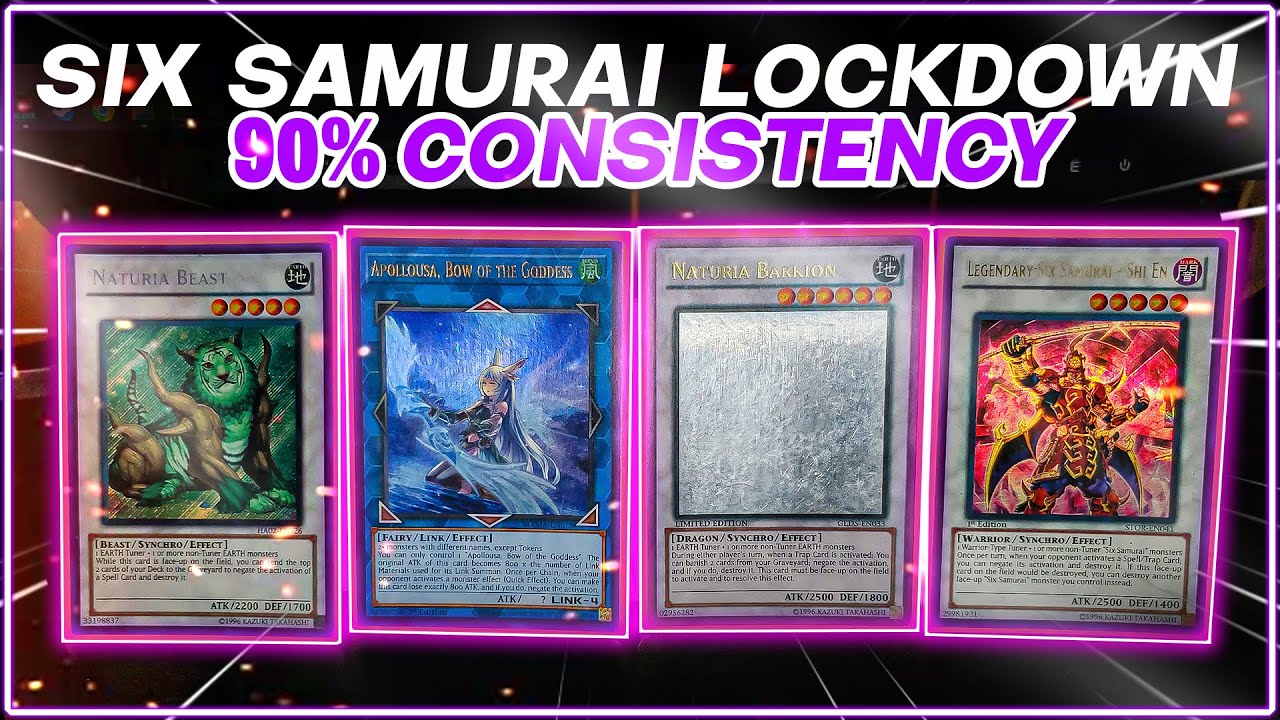 Yu-Gi-Oh! Six Samurai LOCKDOWN deck profile + Test Hand & Duels  [April 12,2023] Yu-Gi-Oh! Jamaica