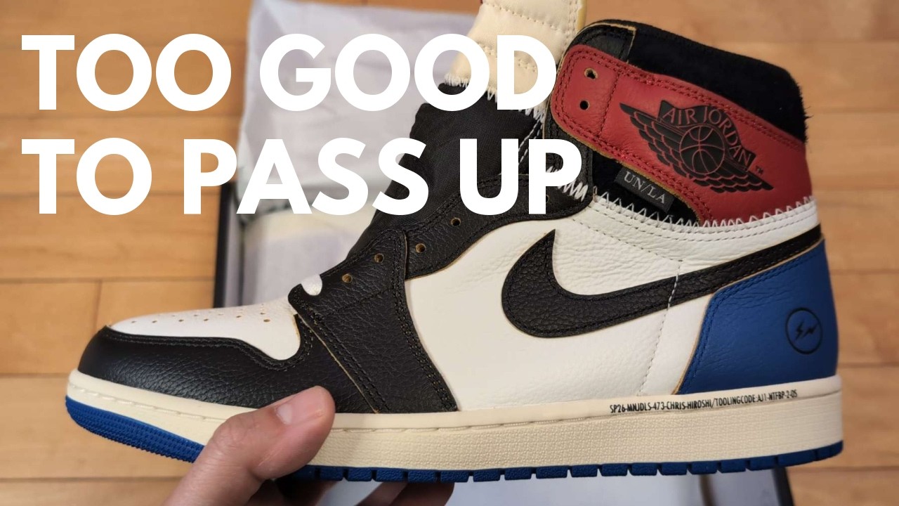 Распаковка кроссовок Union x Fragment x Jordan 1 Black Varsity Red - Нужны ли они нам? Нет. Но ку...