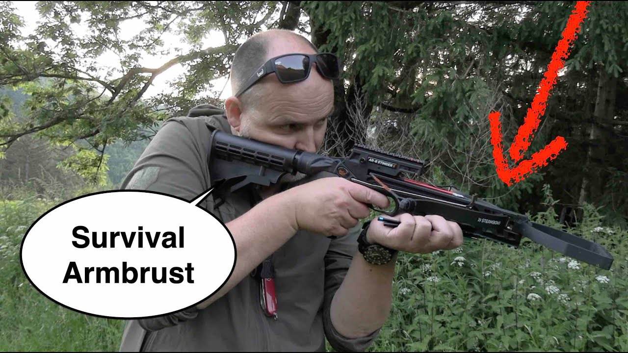 Steambow Stinger SURVIVAL Armbrust ist da!