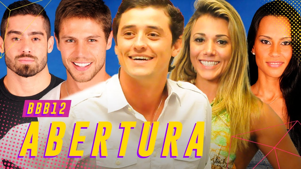 ABERTURA DO BBB12: FAEL, FABIANA, JONAS, YURI E TODO O ELENDO DA TEMPORADA! | BIG BROTHER BRASIL 12