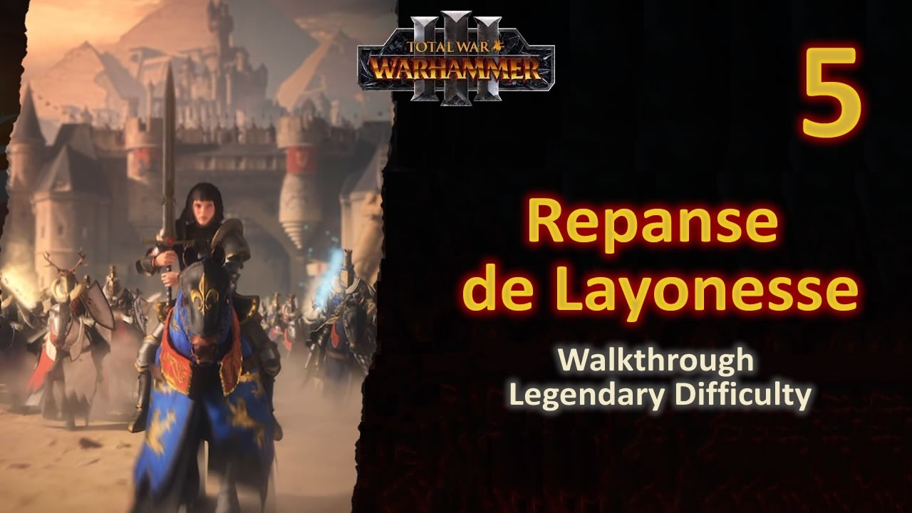 #5 Repanse de Lyonesse - Bretonnia - WAR vs Pirates of Sartosa - Legendary - No Commentary