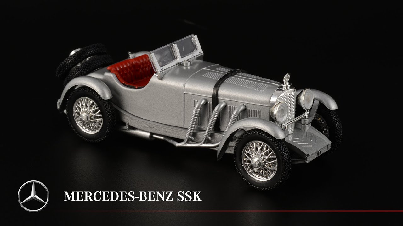 Немецкая легенда Mercedes-Benz SSK 1927 • RIO Models • Масштабная модель автомобиля 1920-х 1:43