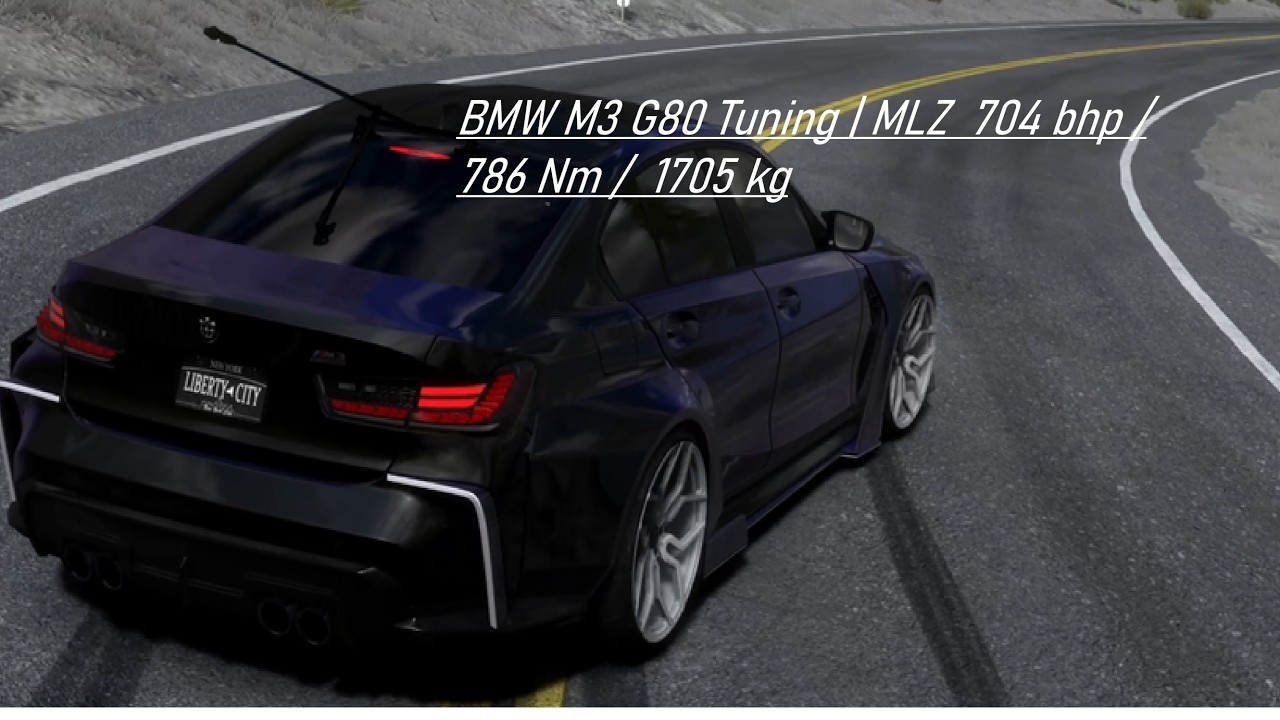 Tuning BMW M3 G80 Tuning | MLZ - Assetto Corsa Gameplay