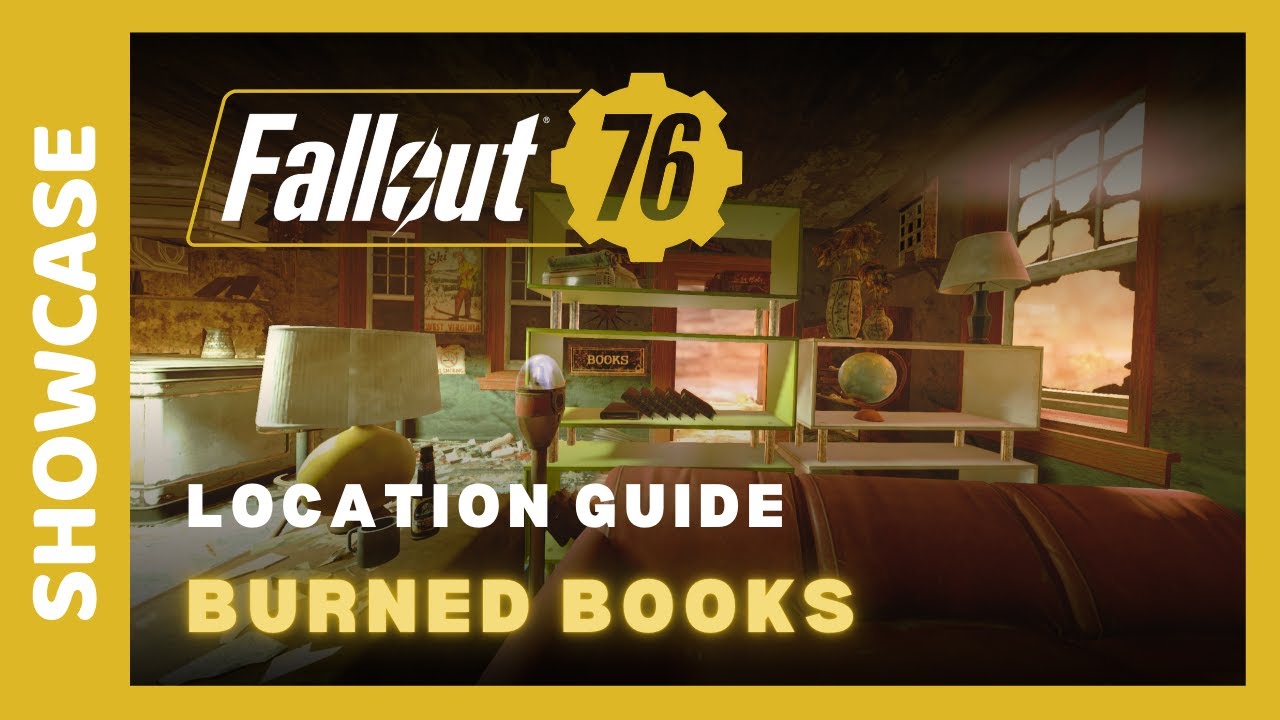Burned Books - Best Location - Summersville 2025 | Fallout 76