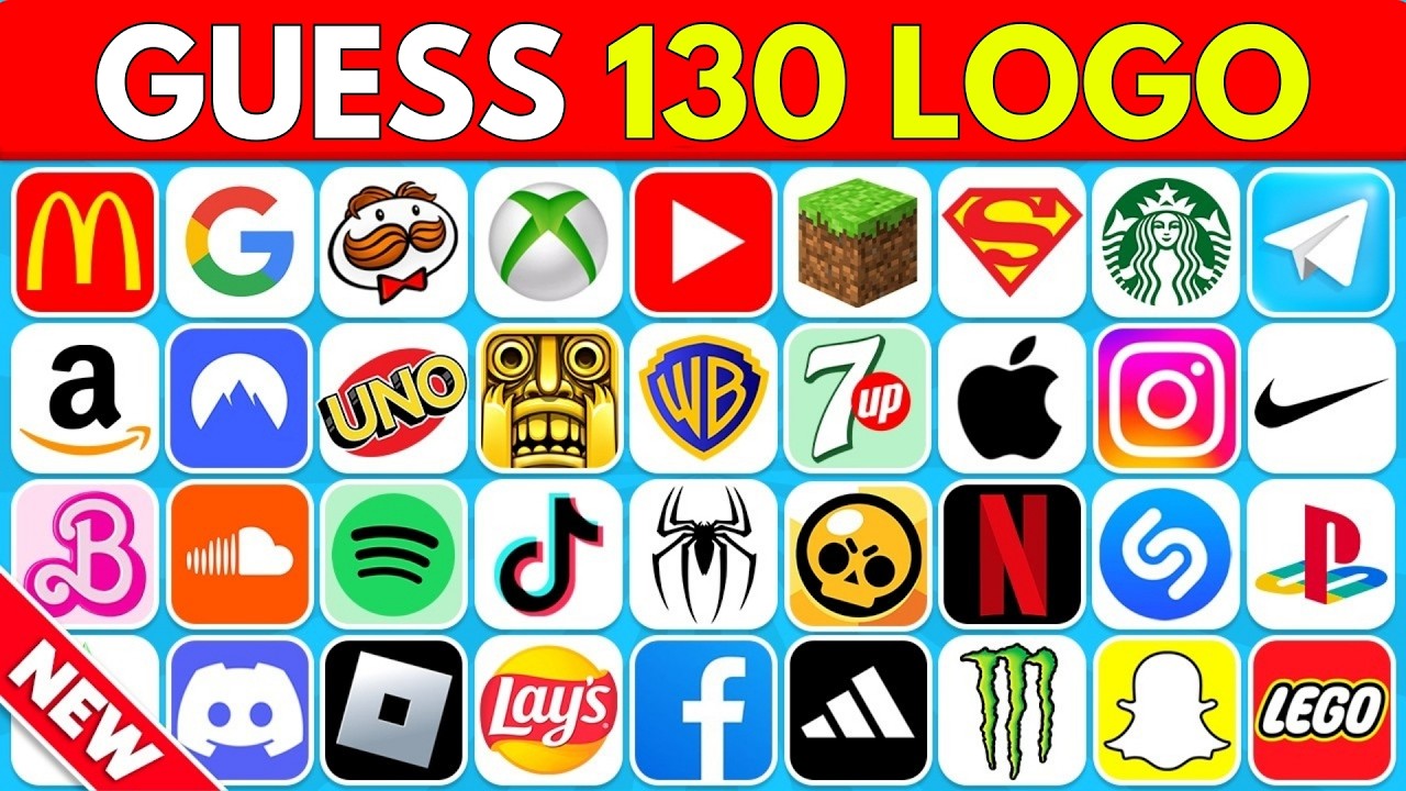 Guess the Logo in 3 Seconds | Famous Logos | Logo Quiz 2026