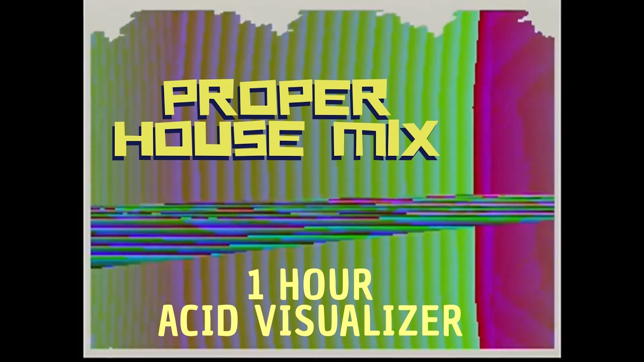Proper House Mix | 1 Hour Acid Visualizer | Villafaña | Live at Mute Speakeasy |
