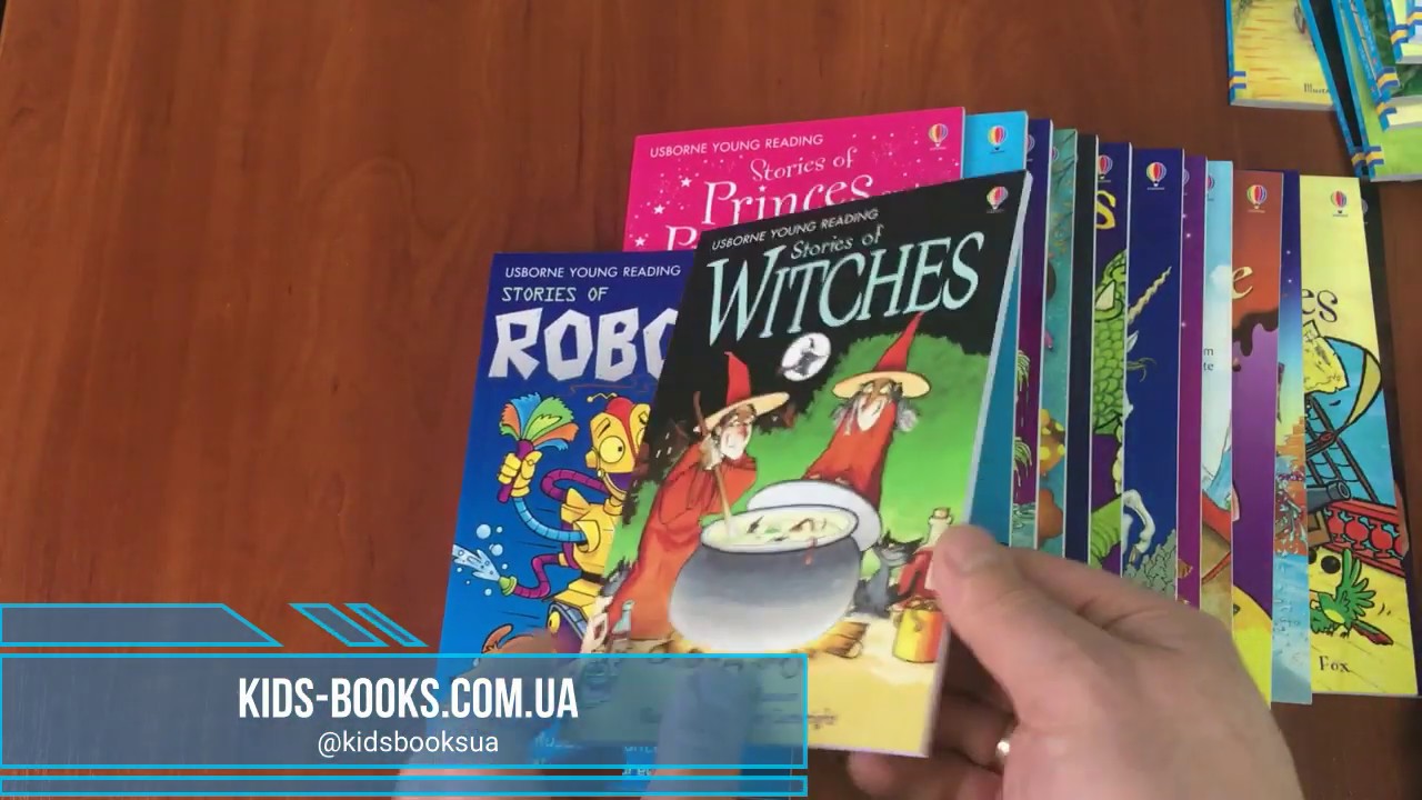 Kids-Books: Детская коллекция книг Usborne Young Reading Collection (40 illustrated Books Box Set)
