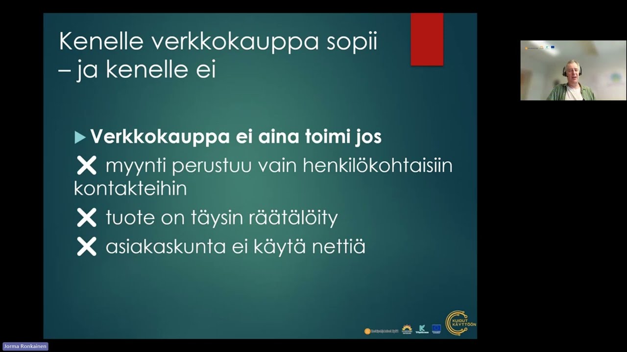 Kuidut käyttöön: Verkkokaupan perustaminen -webinaari 10.3.2026