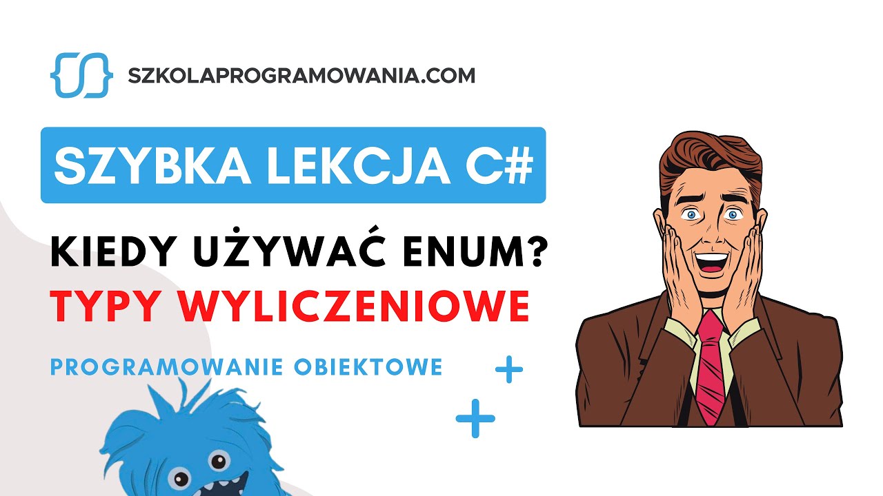 Co to są enumy? Typy wyliczeniowe [Szybka Lekcja C#]