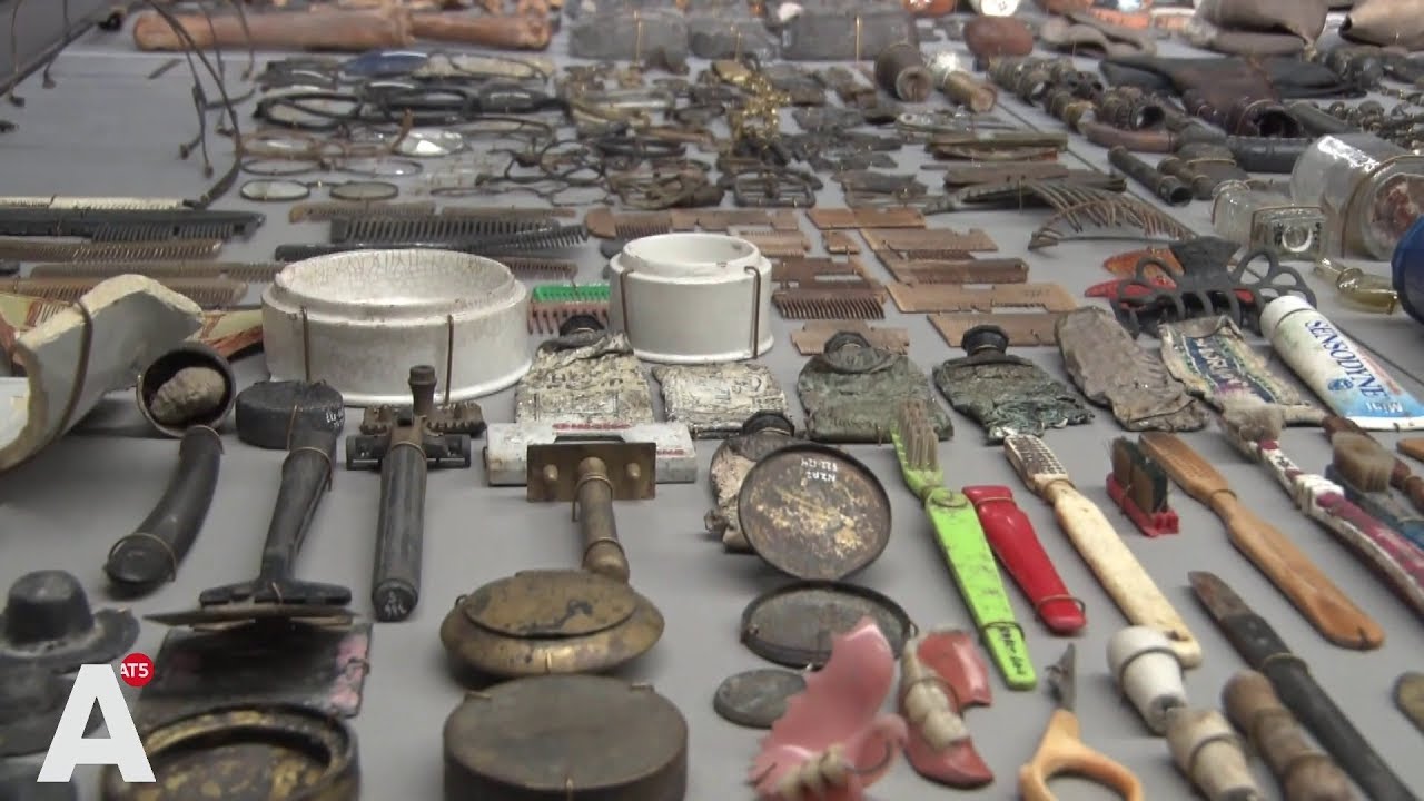 Opgravingen Noordzuidlijn tentoongesteld: 'We hebben een nieuw museum'