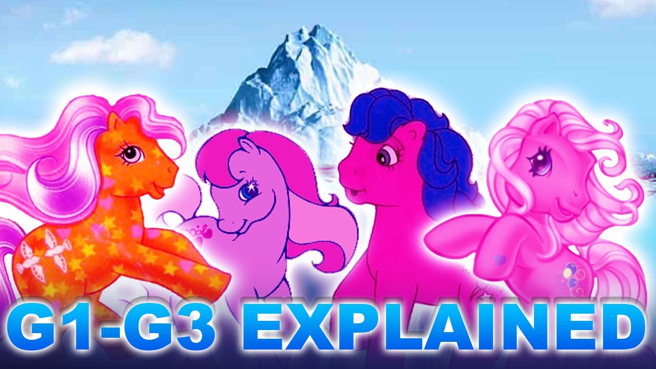 the CLASSIC My Little Pony iceberg(s) explained ! (compilation)