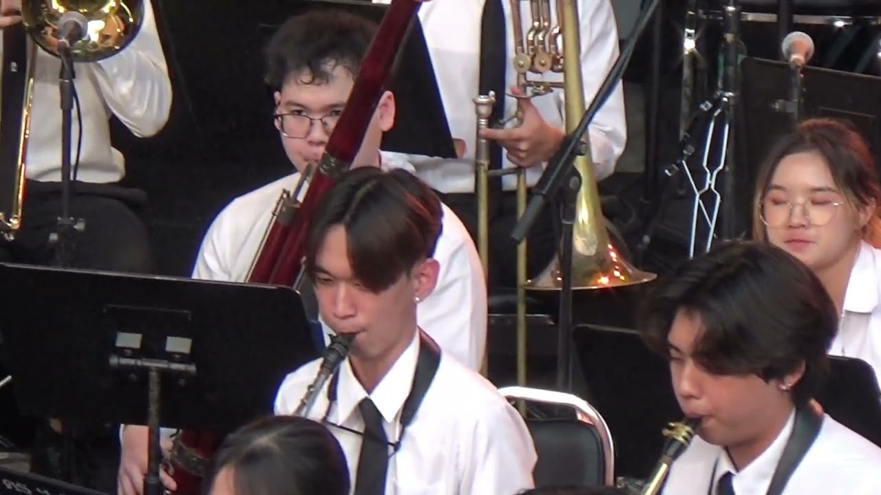 A Huntingdon Celebration - Philip Sparke  Performed by CU Symphonic Band  @Siam Square One