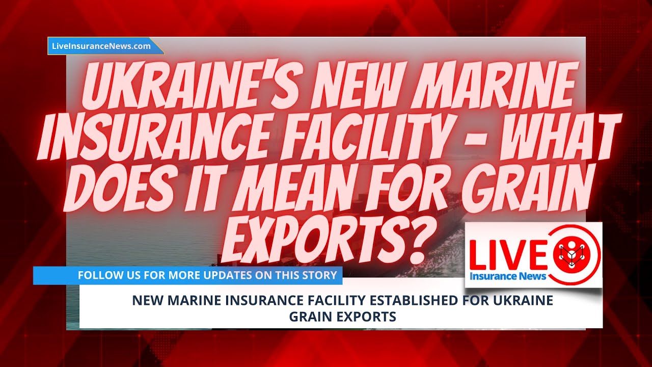 Ukraine Grain Exports Get a Boost with New Marine Insurance Facility