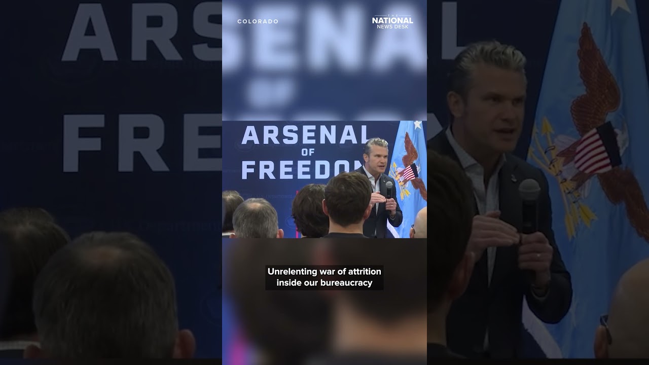 Hegseth: Biggest war is 