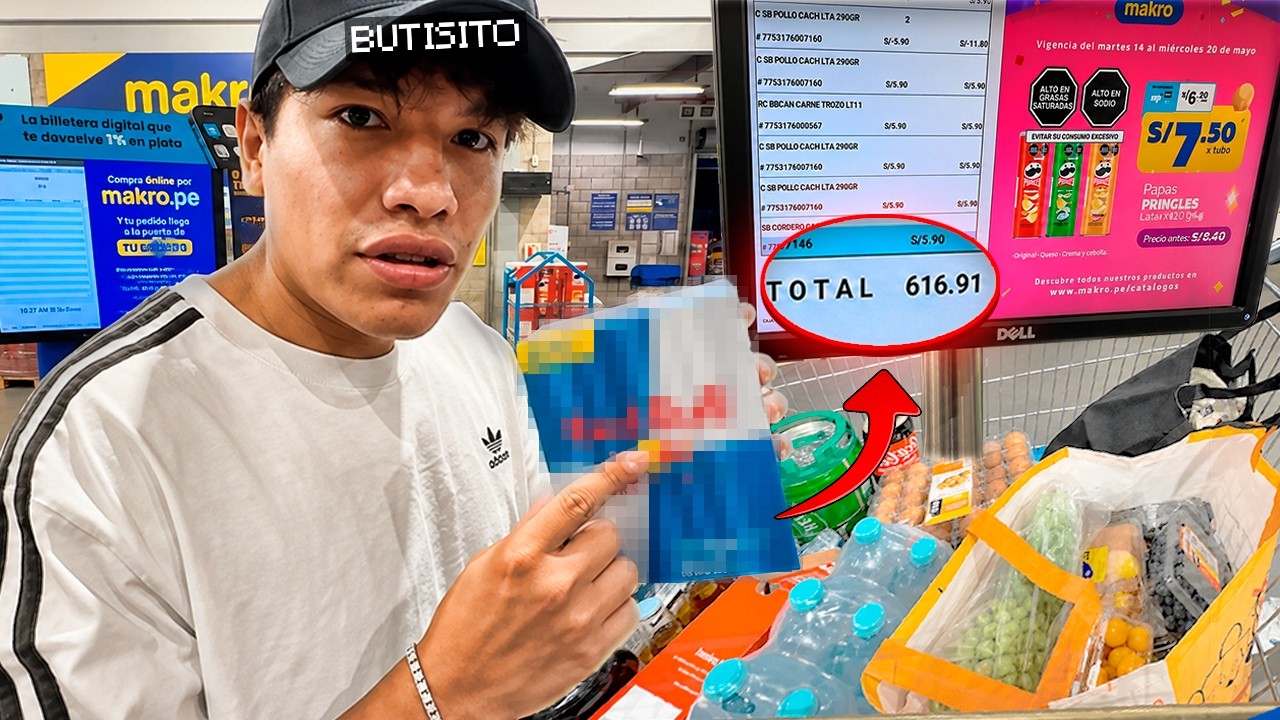 &iexcl;Gast&eacute; M&aacute;s De s/600.00 🤑 Soles En Este Super Mercado!