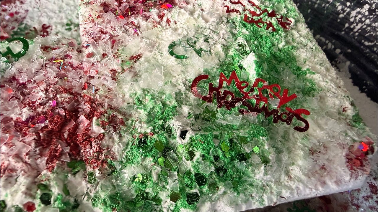 ASMR Merry Crush | Fresh Gym Chalk, Baby Powder