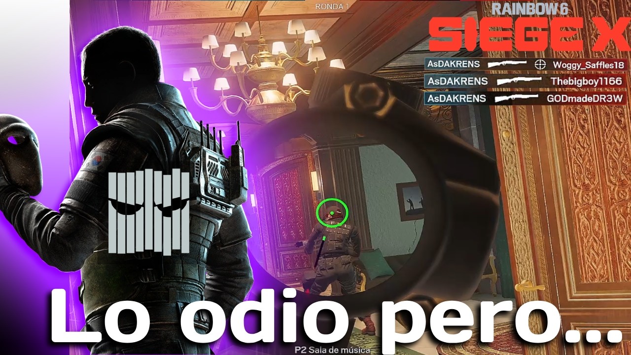¡ODIO a VIGIL pero pasó ESTO... 😱 (3 BAJAS y BANEO) | Rainbow Six Siege