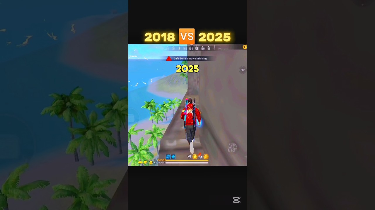 Hidden Palaces ☠️⁉️ || 2018 🆚 2025 ||🤯 #ffshorts #ff #gaming #freefire #fflive