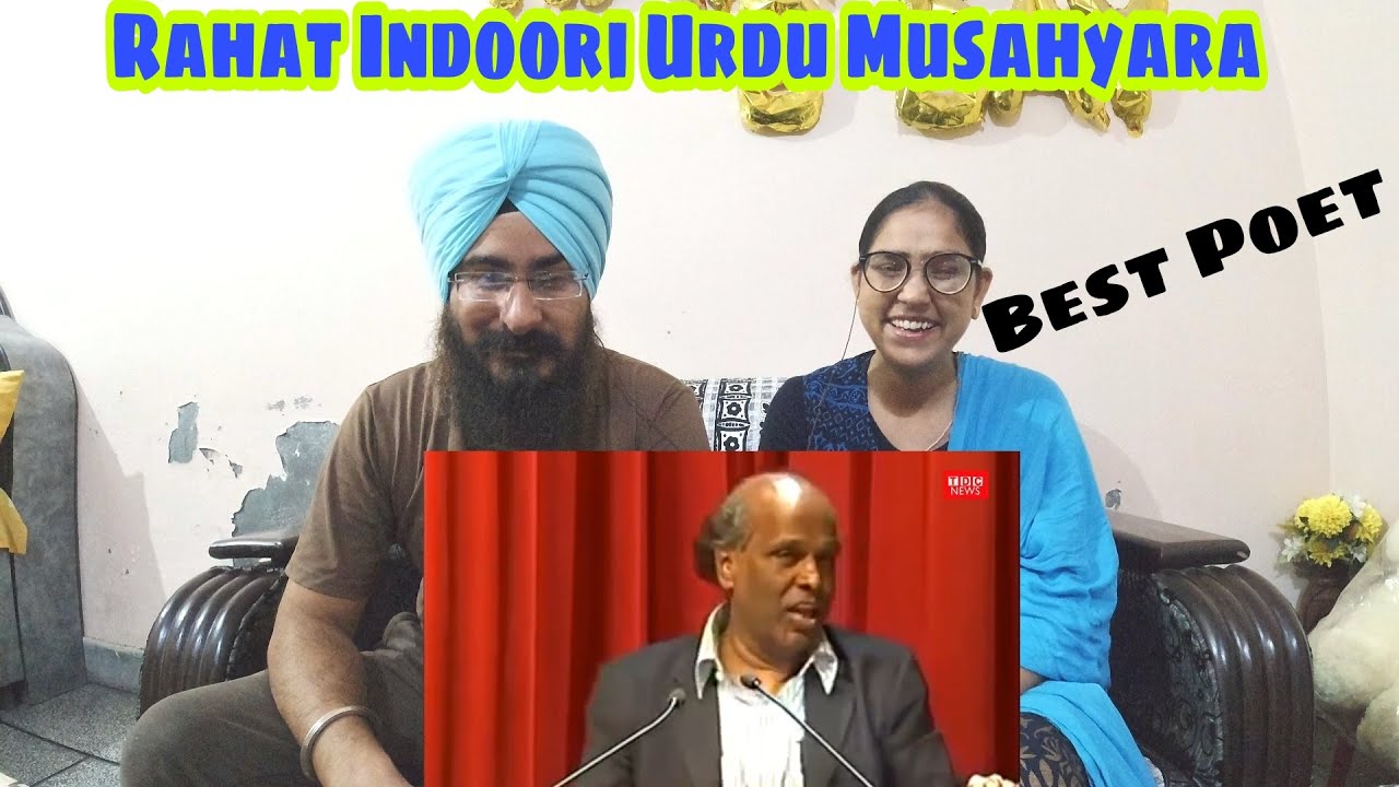 Couple Reaction On Rahat Indori Best Shayari | Jis Shayri Se Meshoor Ho Gye The | LuckyRV Vlog