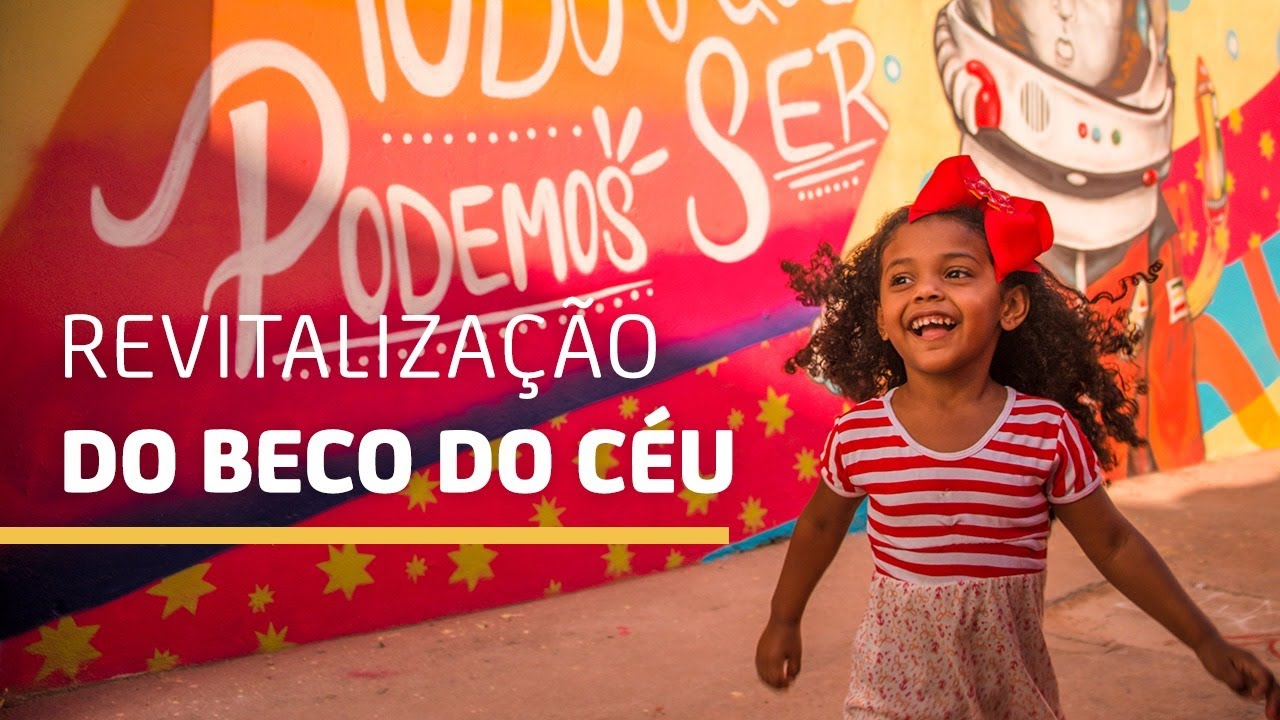 Revitalização do Beco do Céu - Centro Cultural do Instituto Pensando Bem