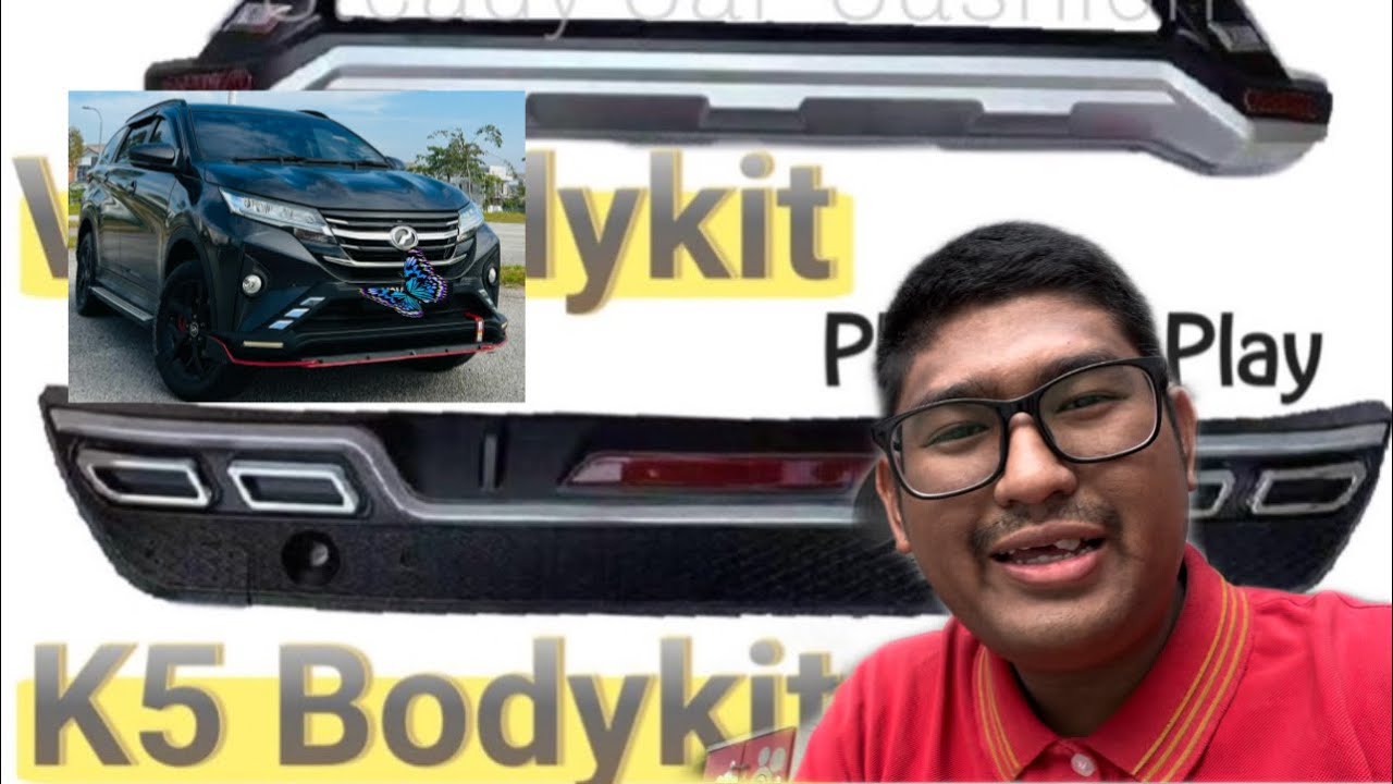 Aruz K5 Bodykit | Pasang Sendiri | Wiring Jem