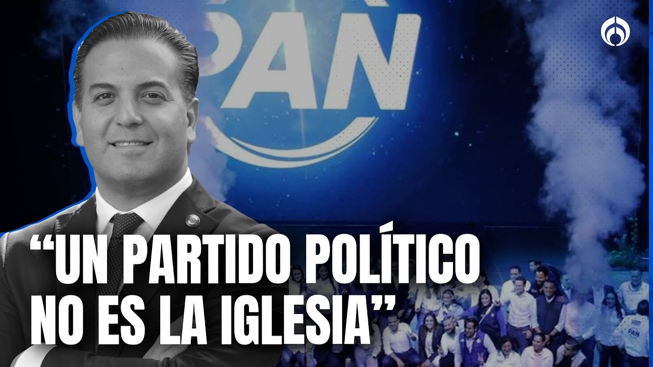 “No somos perfectos”: Damián Zepeda sobre relanzamiento del PAN