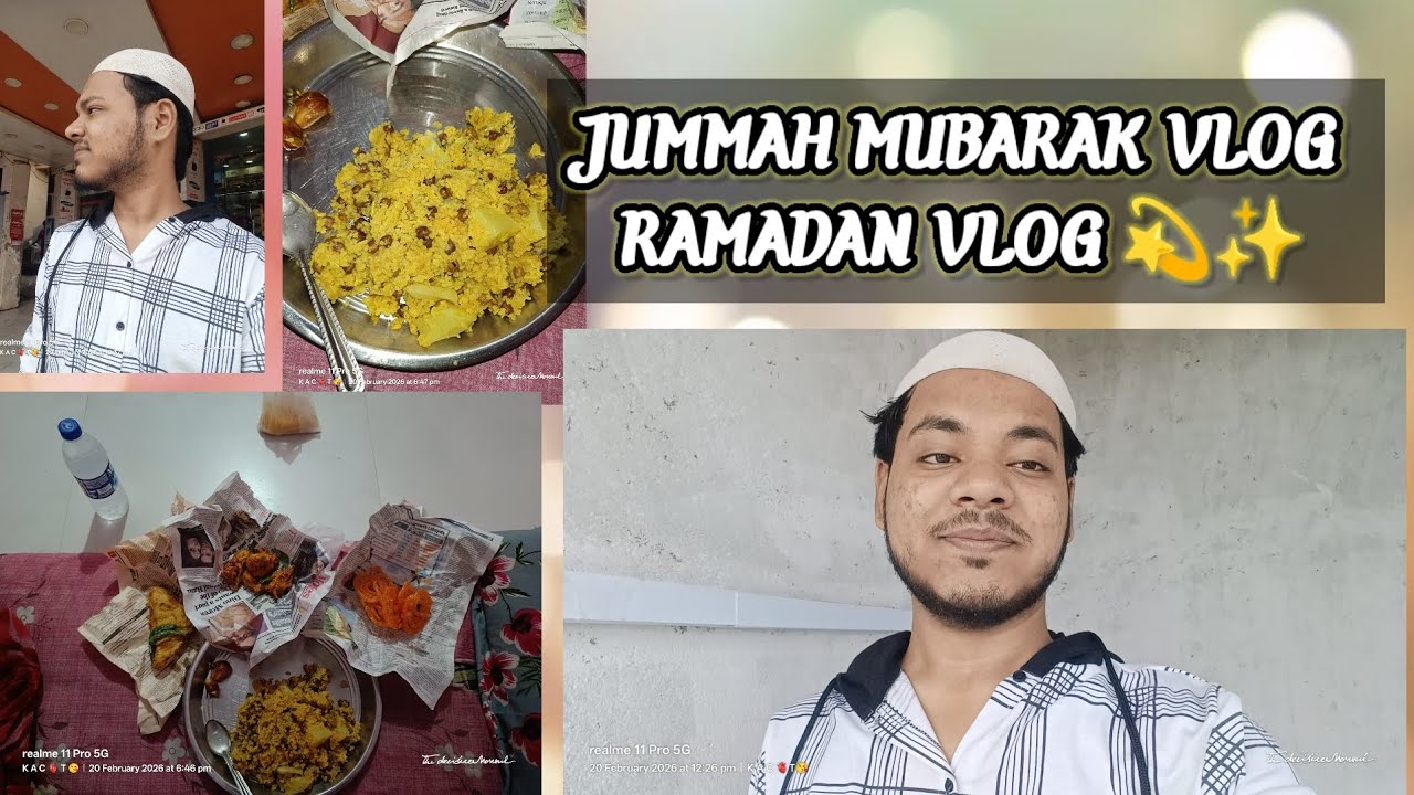 2nd day in  Ramadan jummah Ki vlog no 08 #trending #vlog #ramadan 