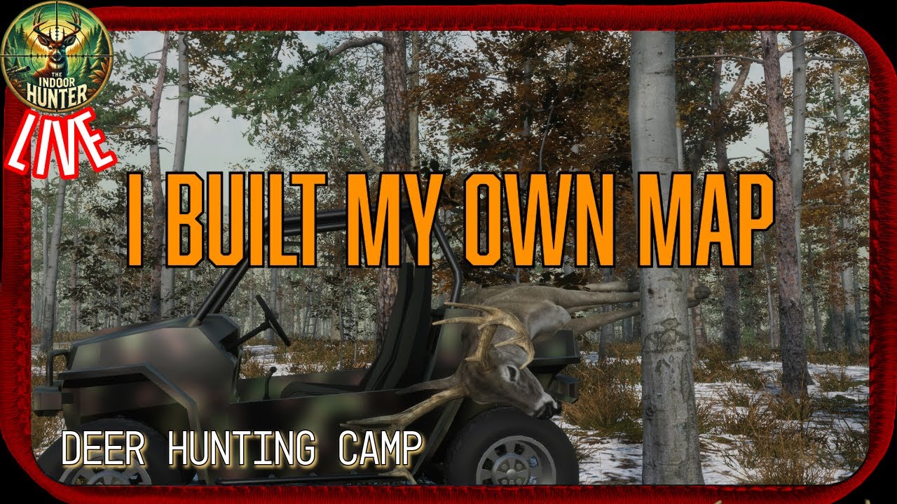First Hunt on my very own map | Deer Hunting Camp