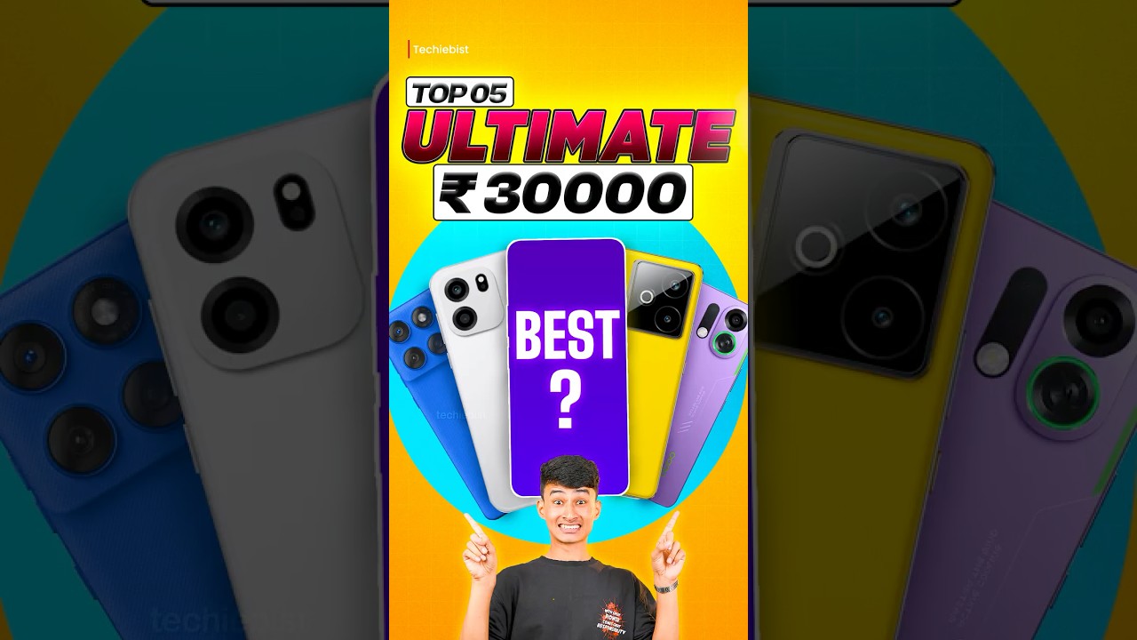 Best Phones Under ₹30,000 🔥 Flipkart 📱 Prime Day + GOAT Sale! #Shorts