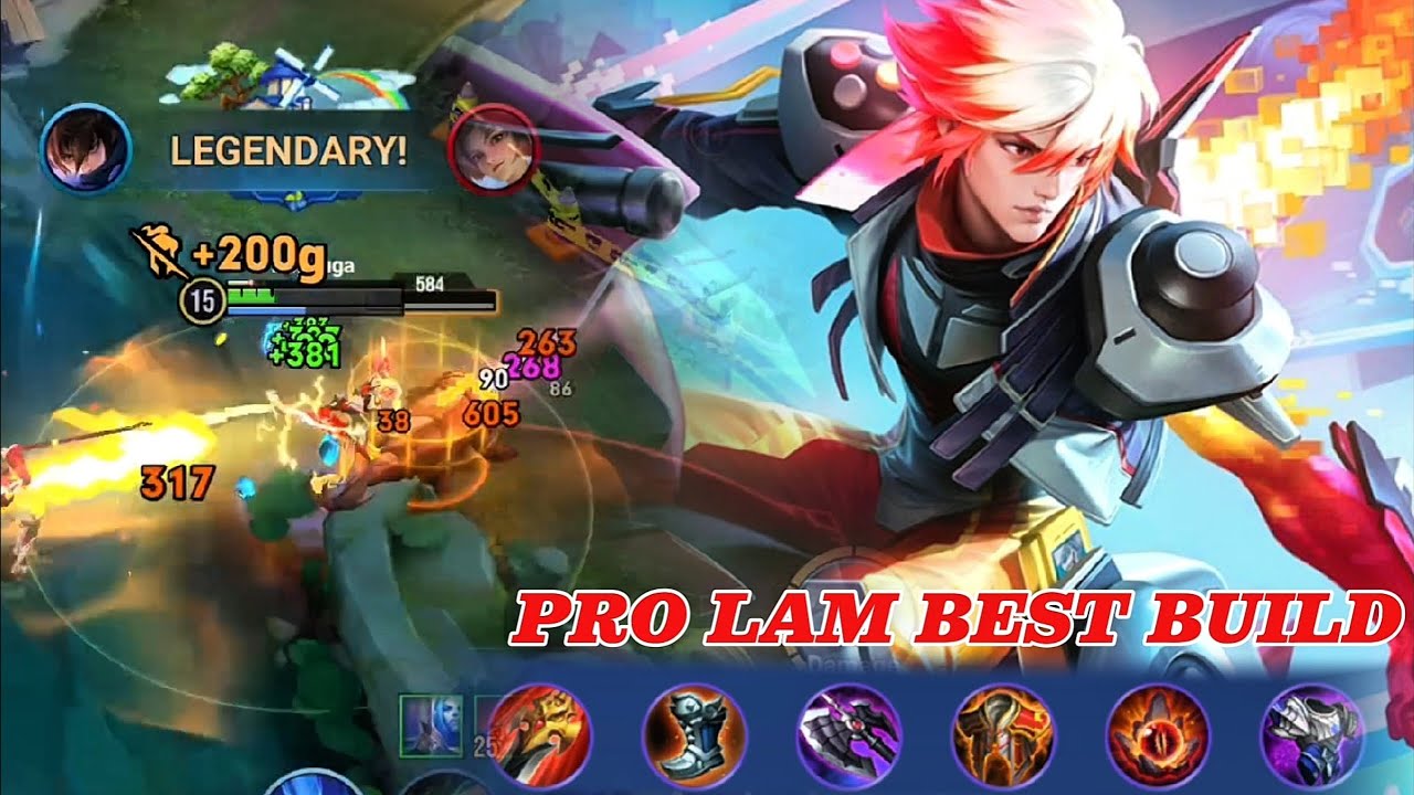 HONOR OF KINGS | HOW TO PLAY LAM SOLO RANK | GAMEPLAY LAM BEST BUILD SOLO HYPER - HONOR OF KINGS