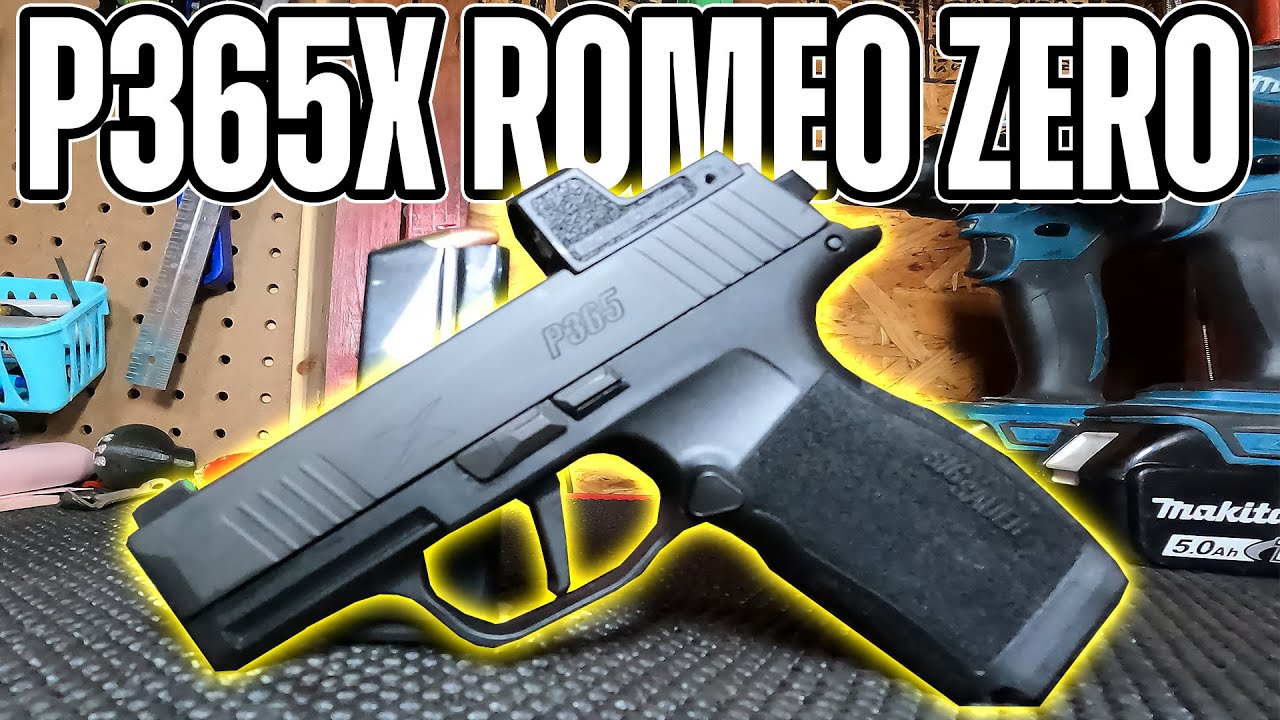 Sig Sauer P365X Romeo Zero Review & Test Fire