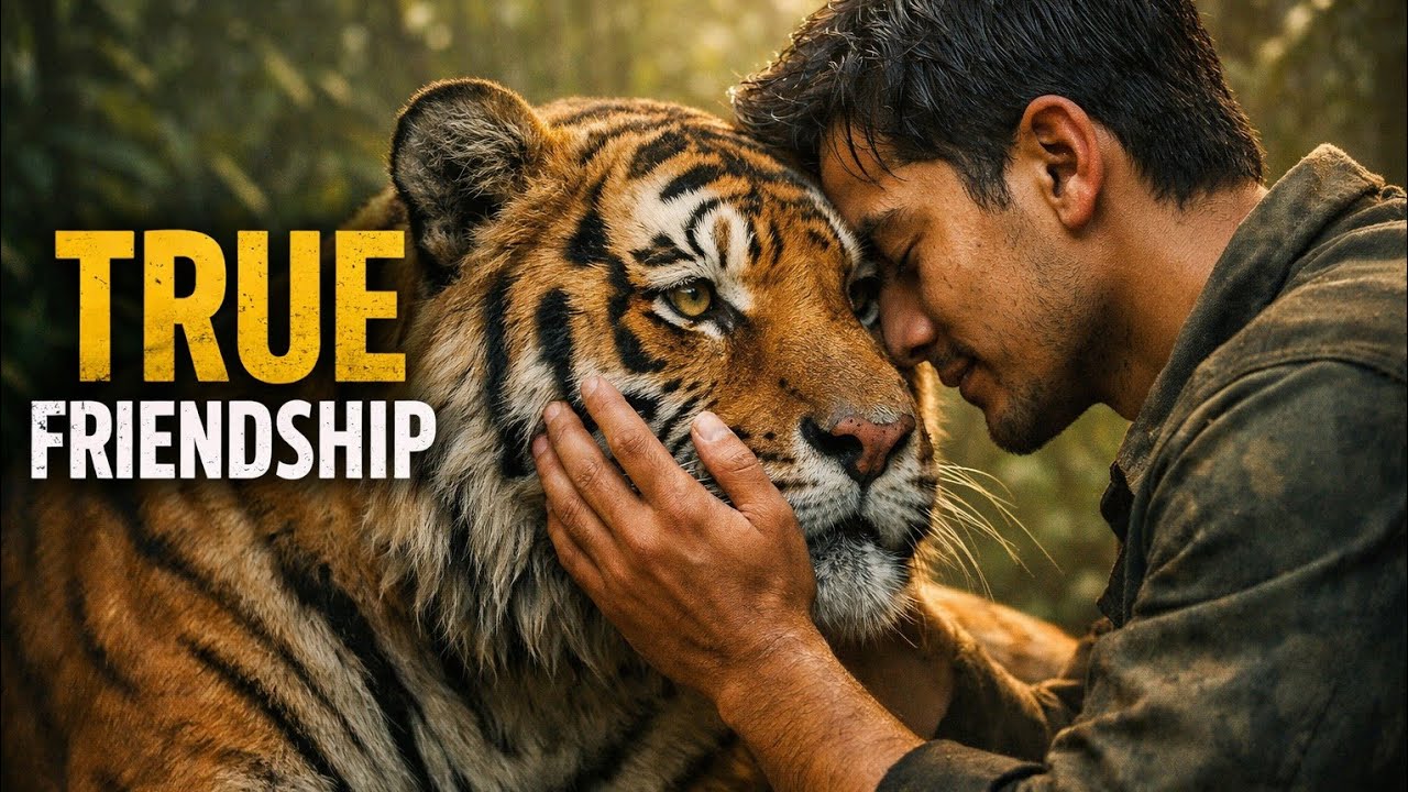 बाघ र मान्छेको दोस्ती Man and Tiger True Friendship @hoinamakasaiko45 