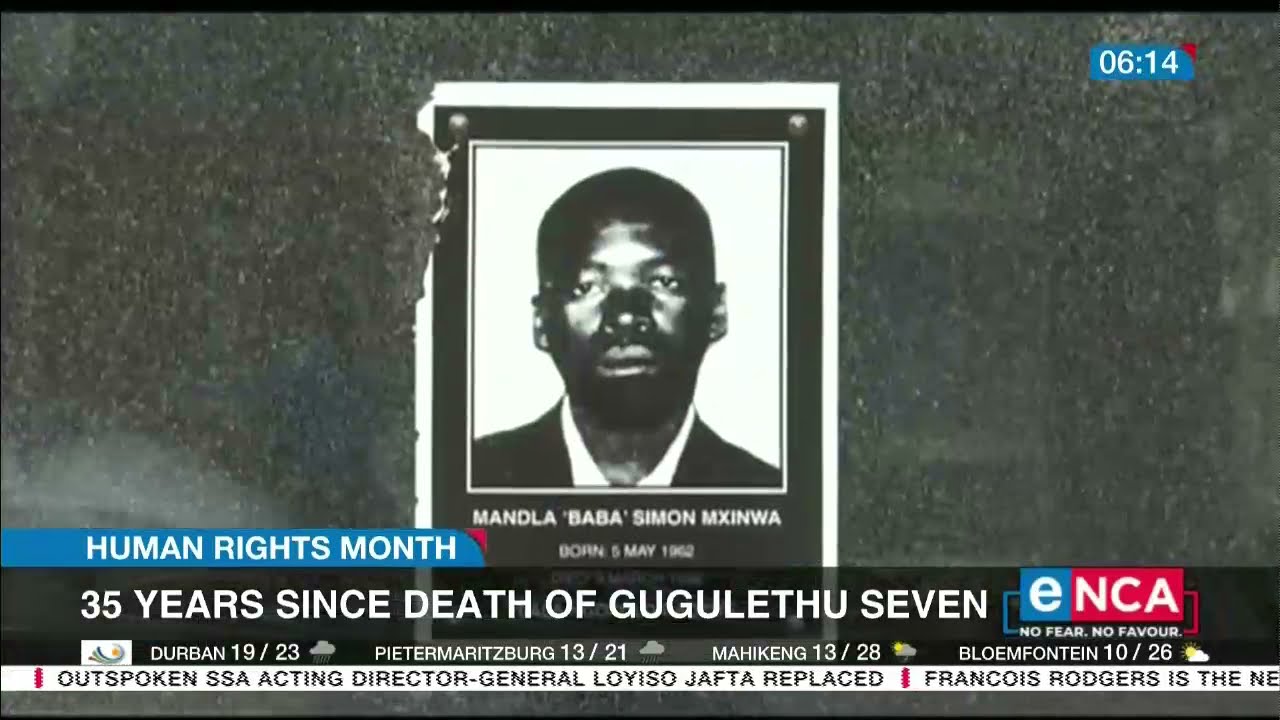 35 years since death of Gugulethu seven