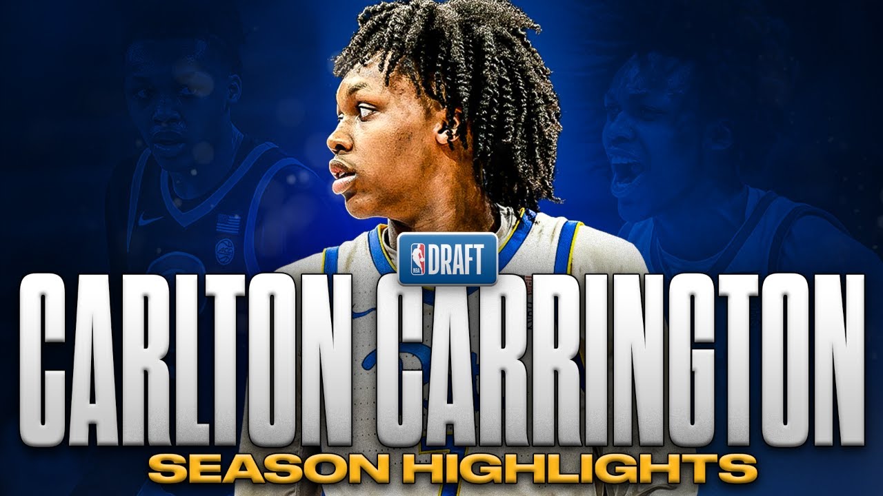 Carlton Carrington Season Highlights | Offense & Defense | 2024 NBA Draft