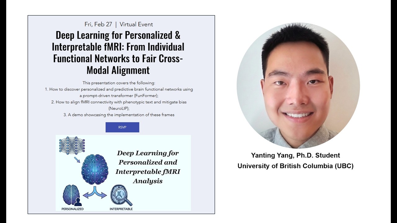 #17 Deep Learning for Personalized and Interpretable fMRI Analysis