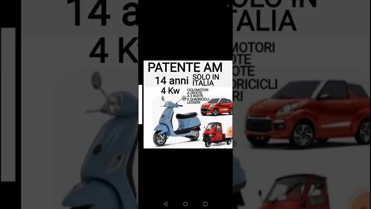 PATENTI E DOCUMENTI QUIZ E SPIEGAZIONE