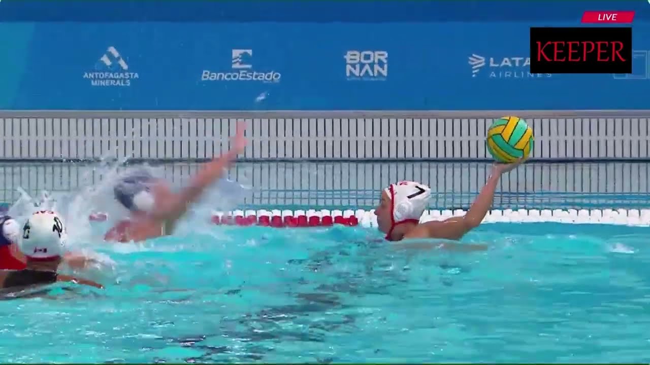 Canada vs Chile waterpolo