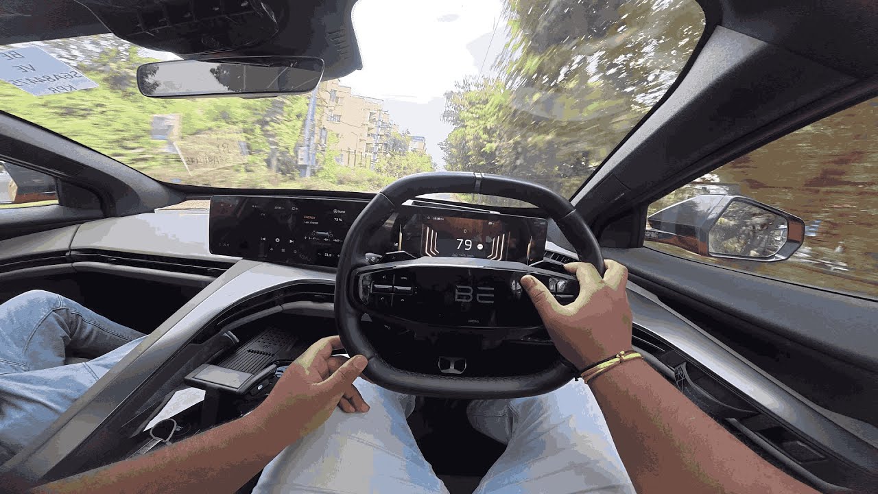 Mahindra BE6E | First person drive POV | An actual formula car cockpit??🤯