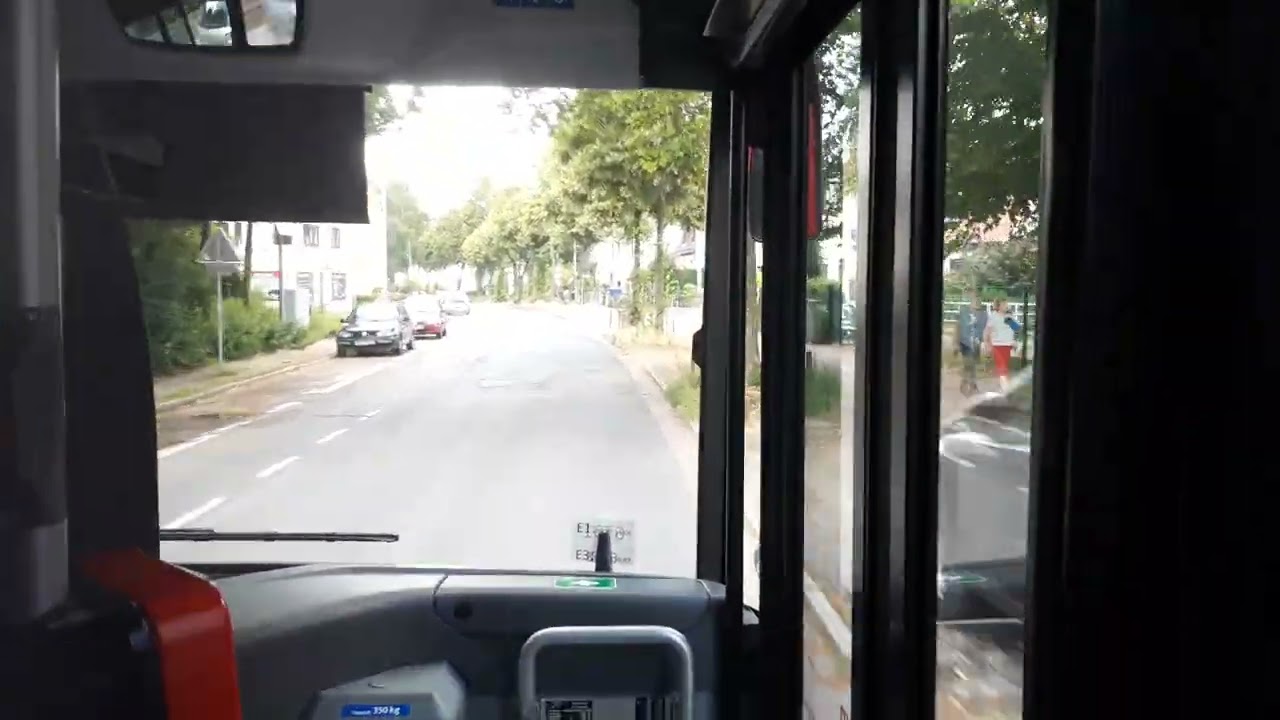 Mitfahrt im BSAG eCitaro Linie 62 von der Stromer Straße bis zur Endhaltestelle Rablinghausen