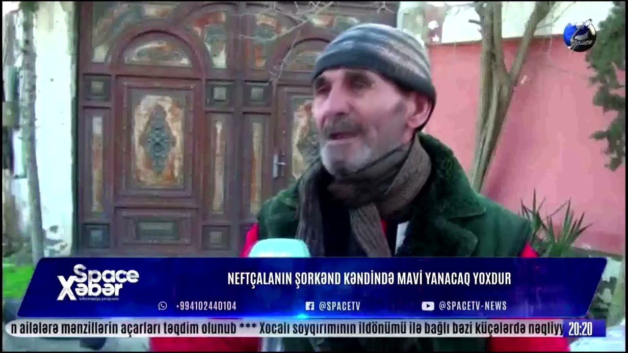 Neftçalanın Şorkənd kəndində mavi yanacaq yoxdur.#spacetv #neftçala 